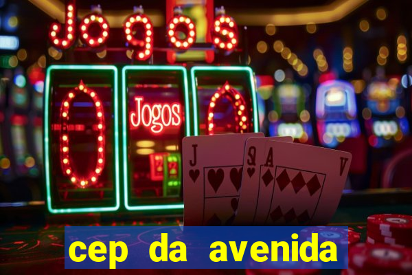 cep da avenida santos dumont